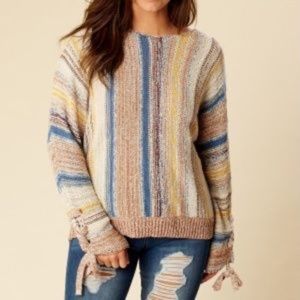 Altard state Oversized striped sweater
